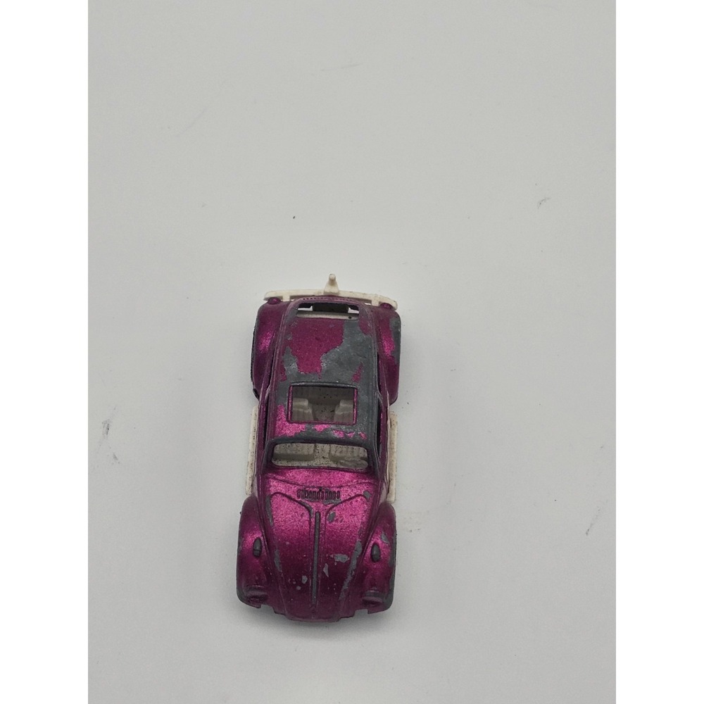 1970 Tootsie Toy Stingin Bug VW Volkswagen Snow Mobile Hitch - Picture 5 of 6